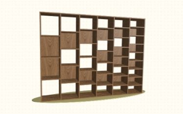 Modèle de meuble Domobois - Bibliothèque