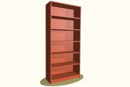 Modèle de meuble Domobois - Bibliothèque