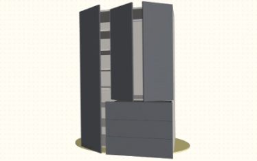 Modèle de meuble Domobois - Armoire