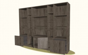 Modèle de meuble Domobois - Meuble de salon