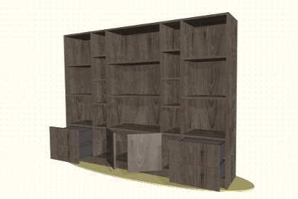 Modèle de meuble Domobois - Meuble de salon