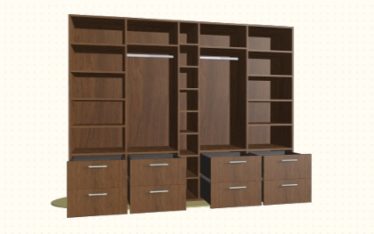 Modèle de meuble Domobois - Dressing
