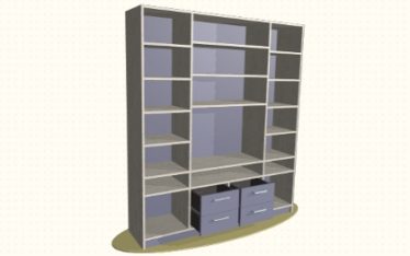 Modèle de meuble Domobois - Meuble TV