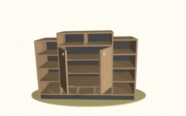 Modèle de meuble Domobois - Commode