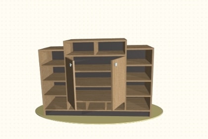Modèle de meuble Domobois - Commode