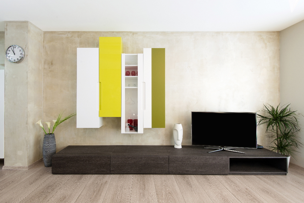 Meuble TV suspendu