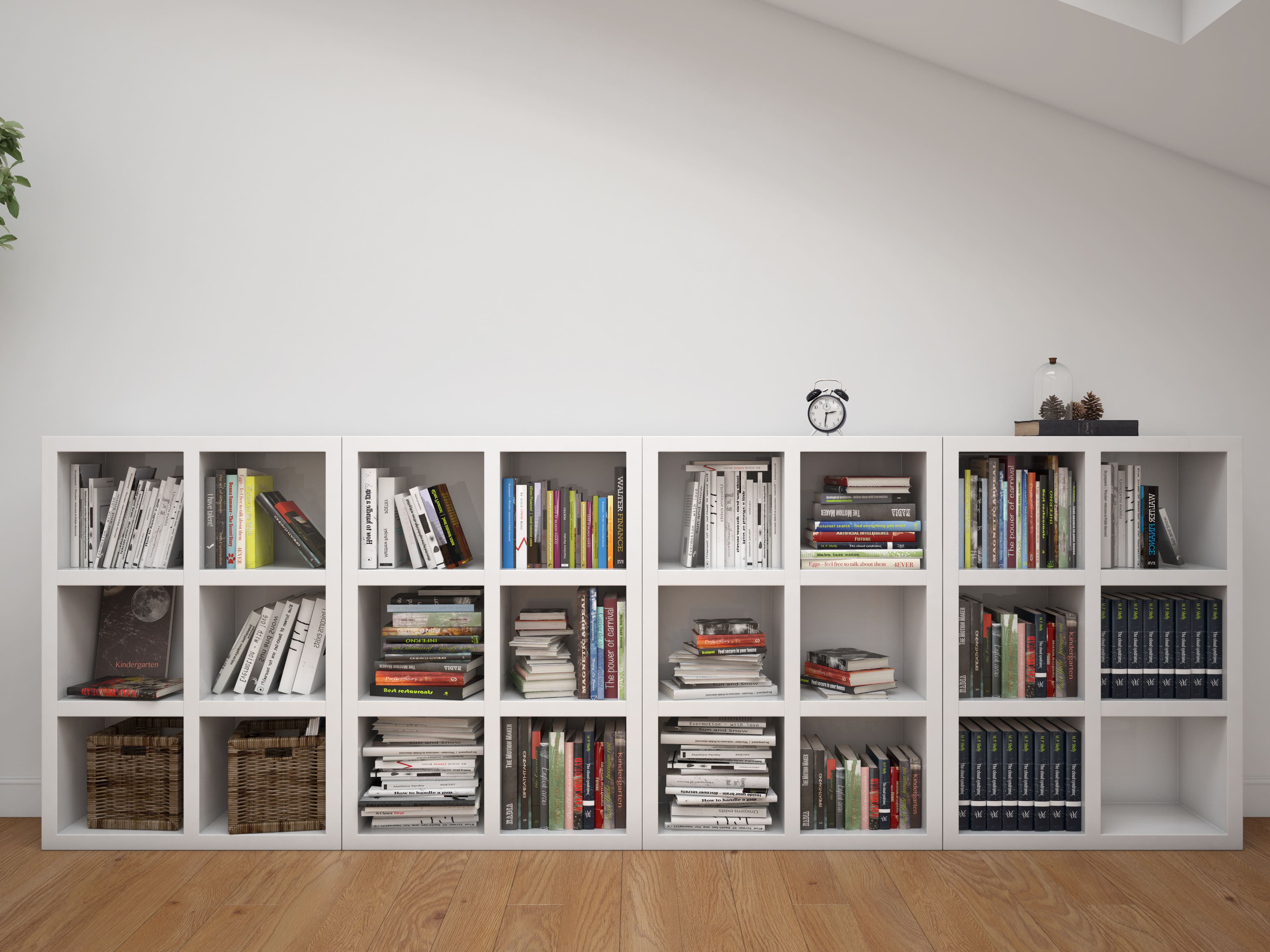 bibliothèque sur mesure - Domobois - style