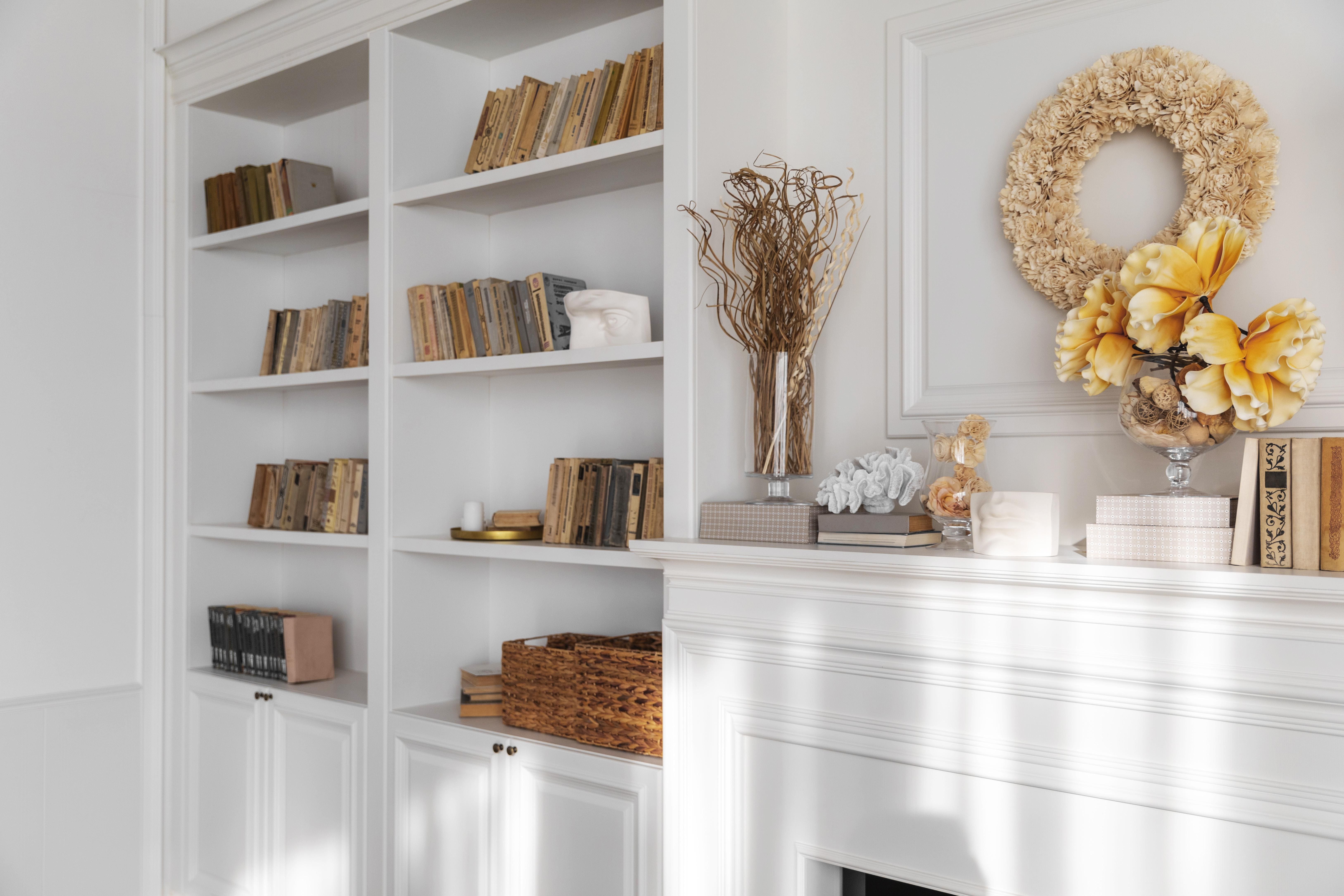 bibliothèque sur mesure - Domobois - encastré