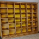 Bibliothèque en chêne massif